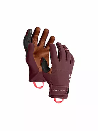ORTOVOX | Guantes de mujer Tour Light | dunkelrot